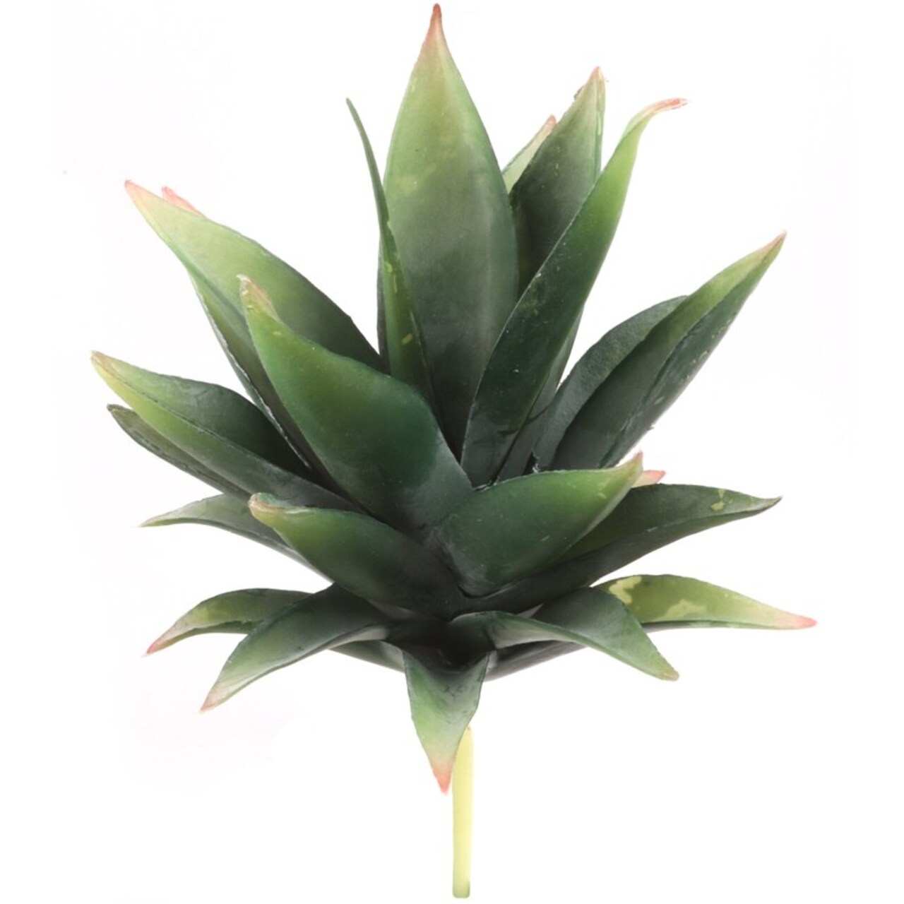 Stylish and Low-Maintenance - 6" Tall Artificial Succulent Aloe Plant for Modern Home and Office Decor with Realistic Textured Leaves